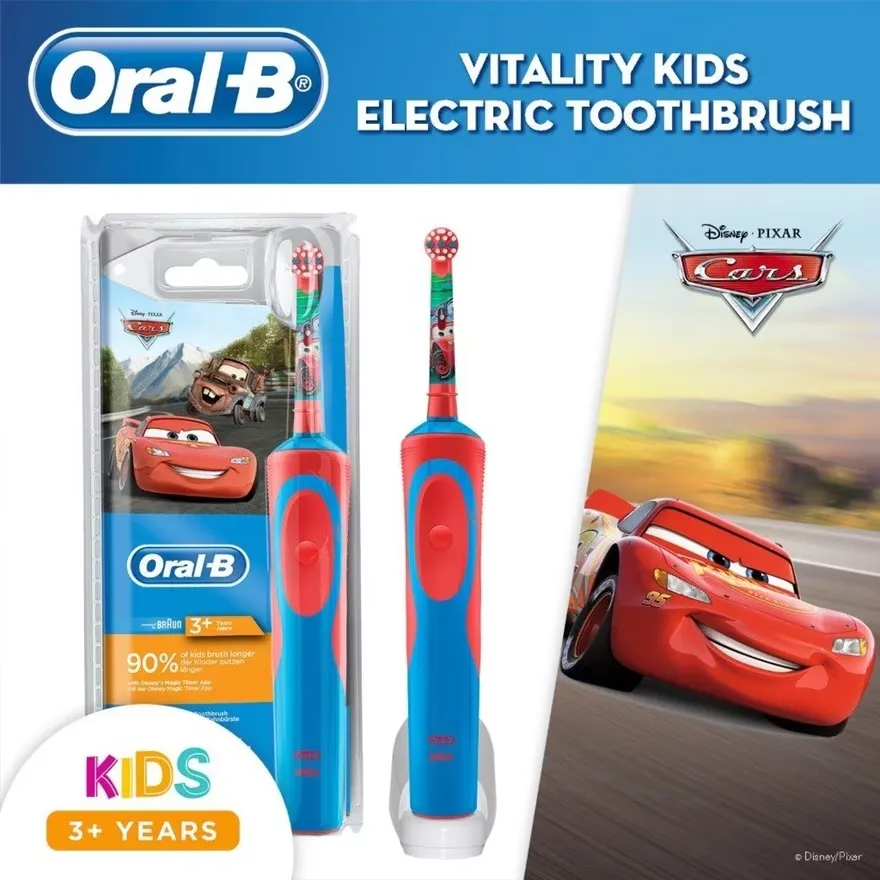 Oral-B T-Brush Kids Electric 3+ Cars