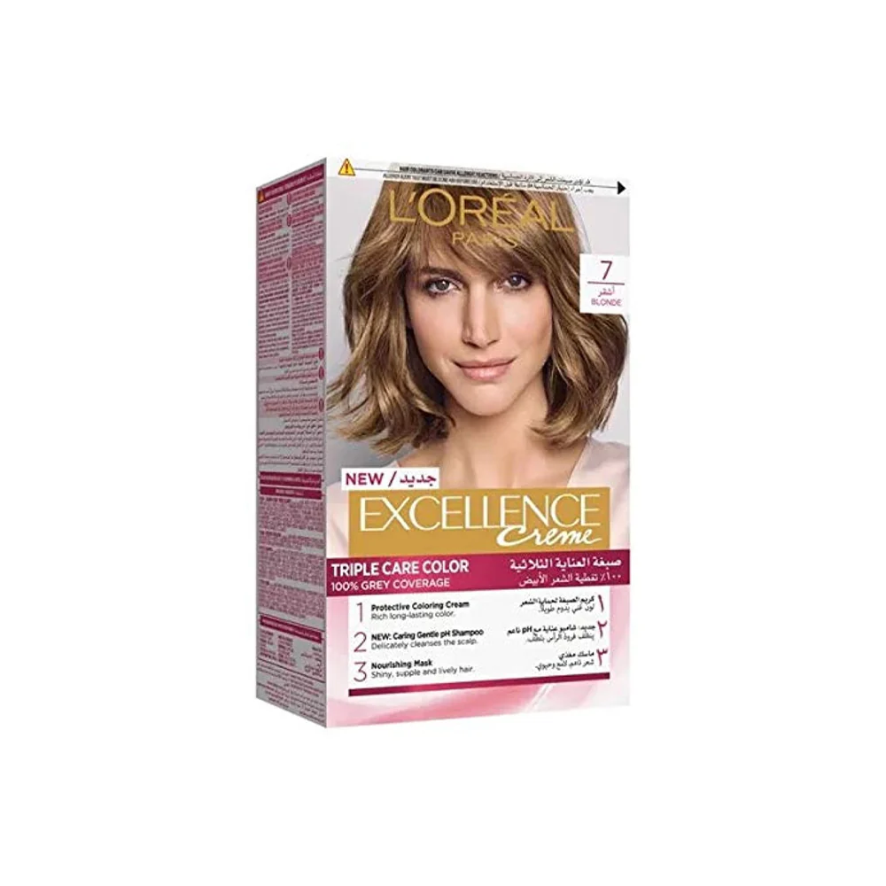 Loreal Excellence Hair Color 7 Blonde