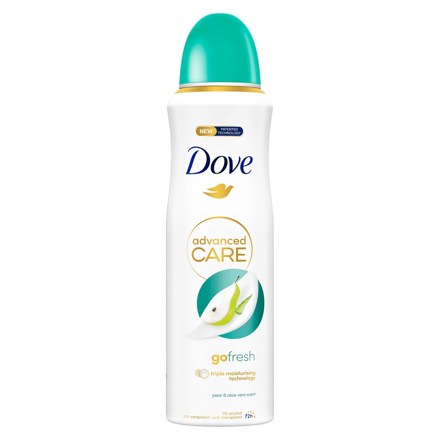 Dove Body Spray Go Fresh Pear Aloe vera 150Ml