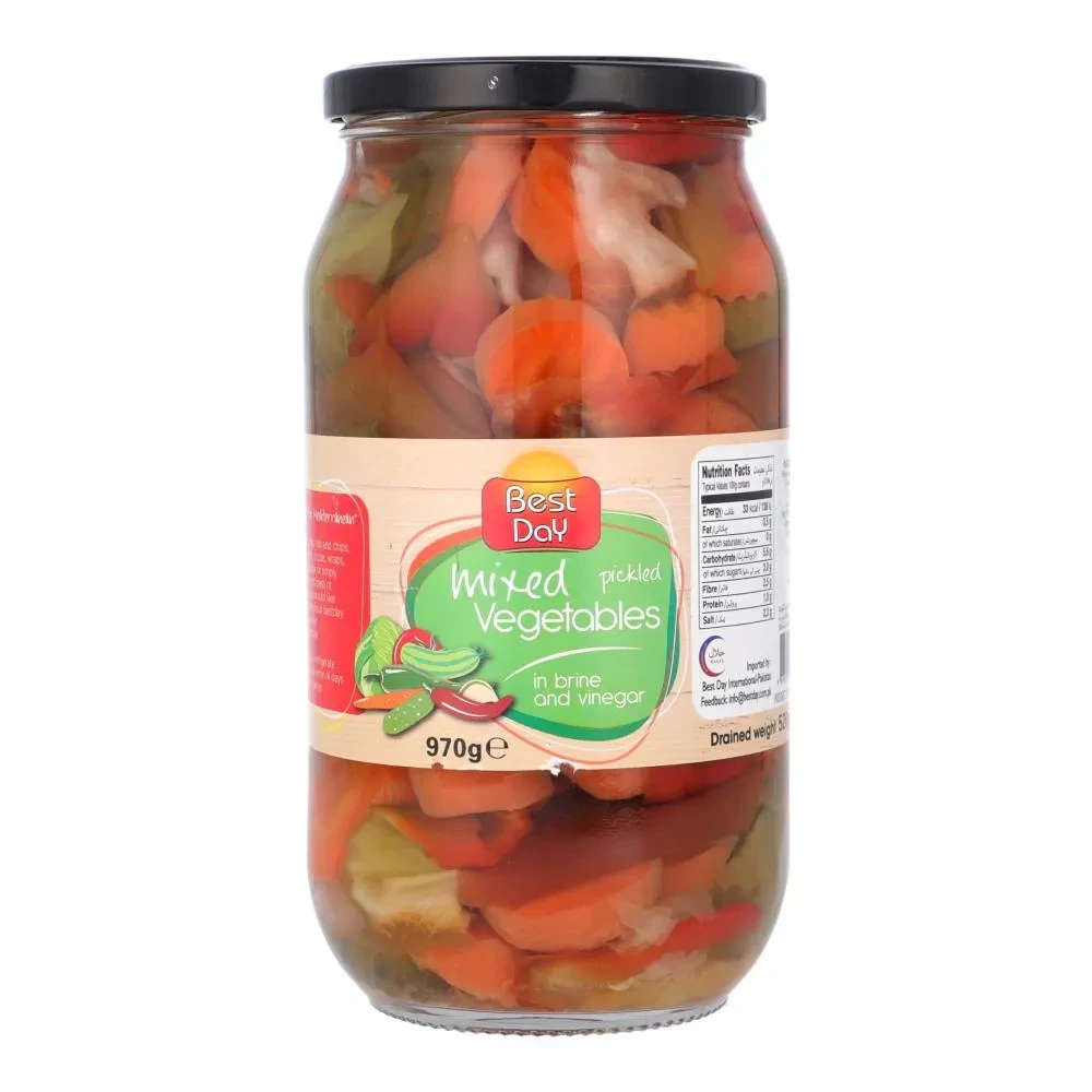 Best Day Pickled Mixed Vegetables 970G