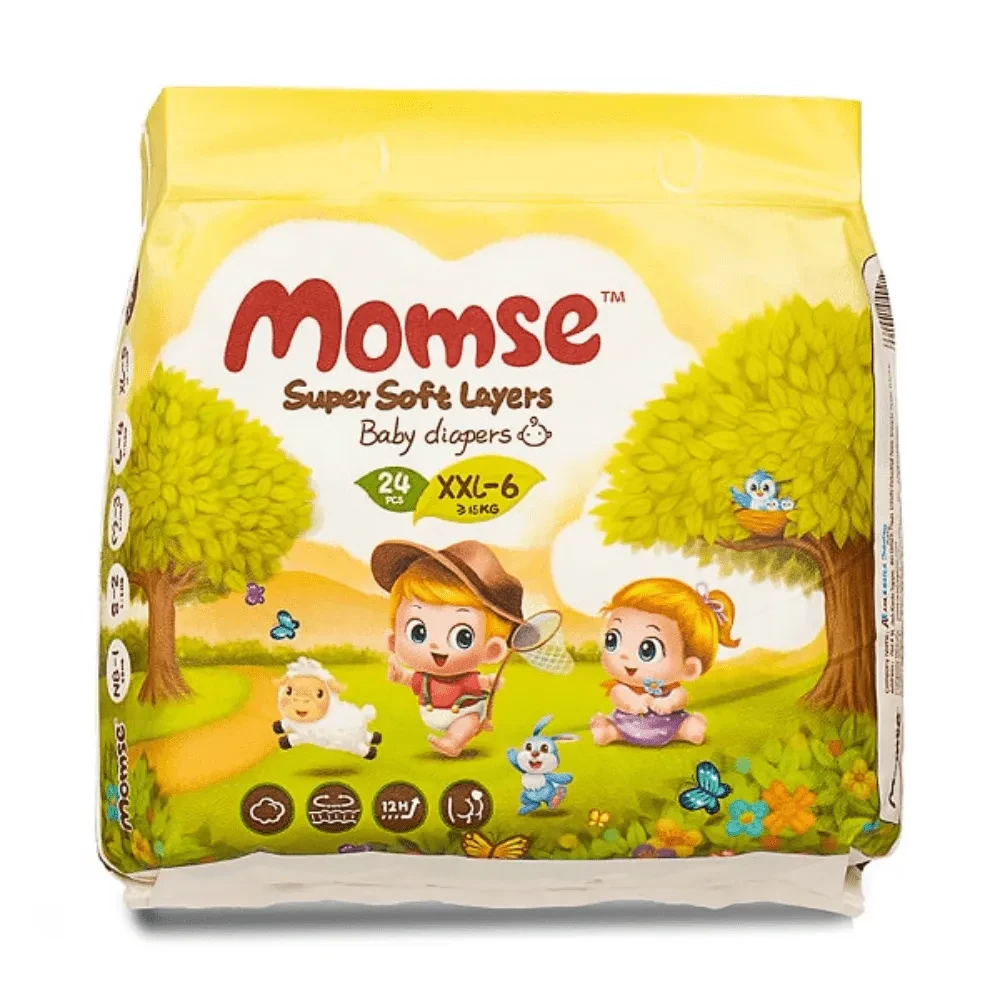 Momse Daipers 6-XXL 24PCS