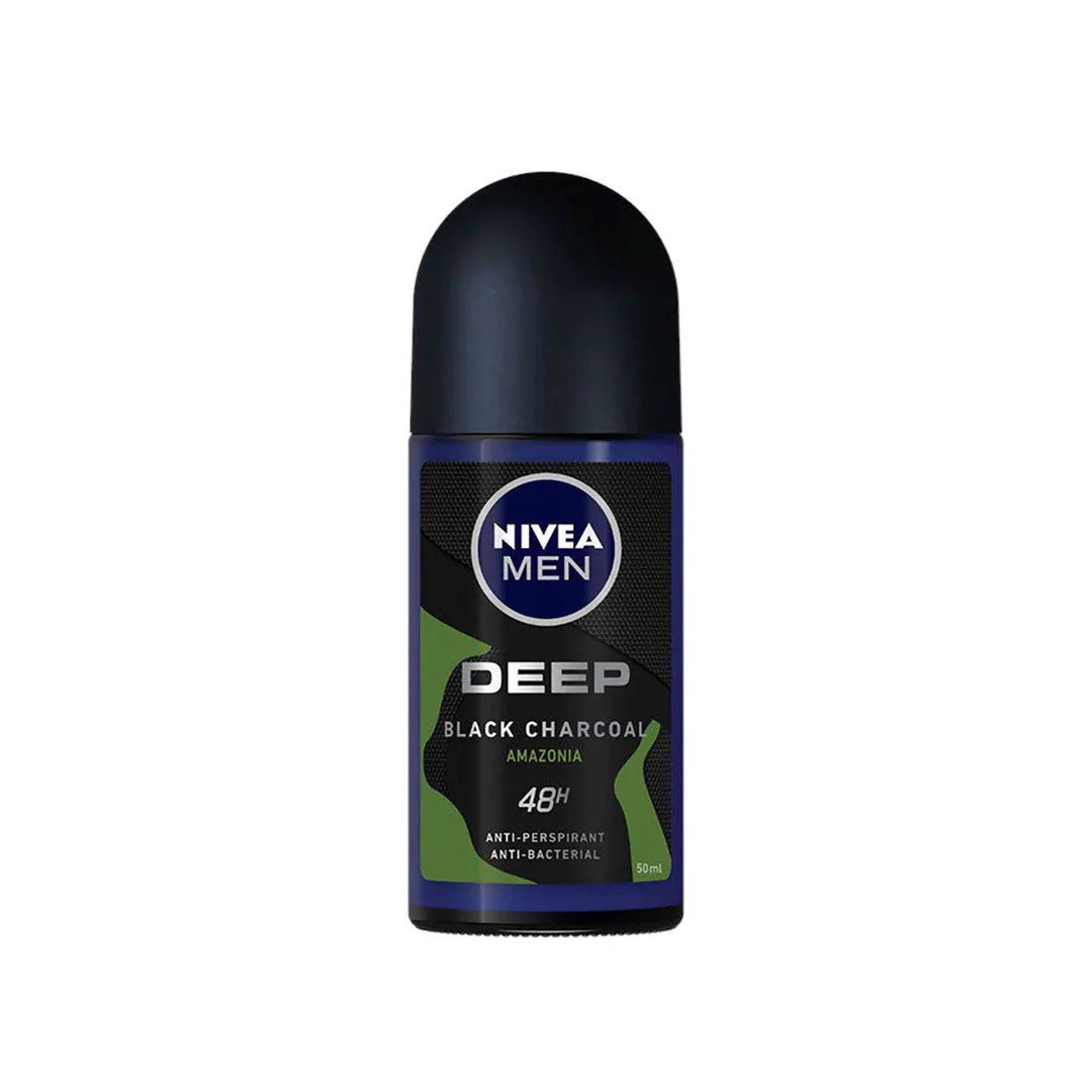 Nivea Roll On Men Deep Black Carbon Amazonia 50ML