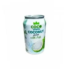 Coco Queen Coconut Juice Water Pulp 310ML