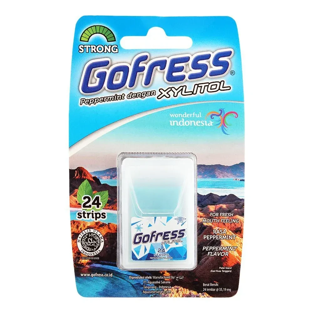 Gofrees Mouth Strips Peppermint