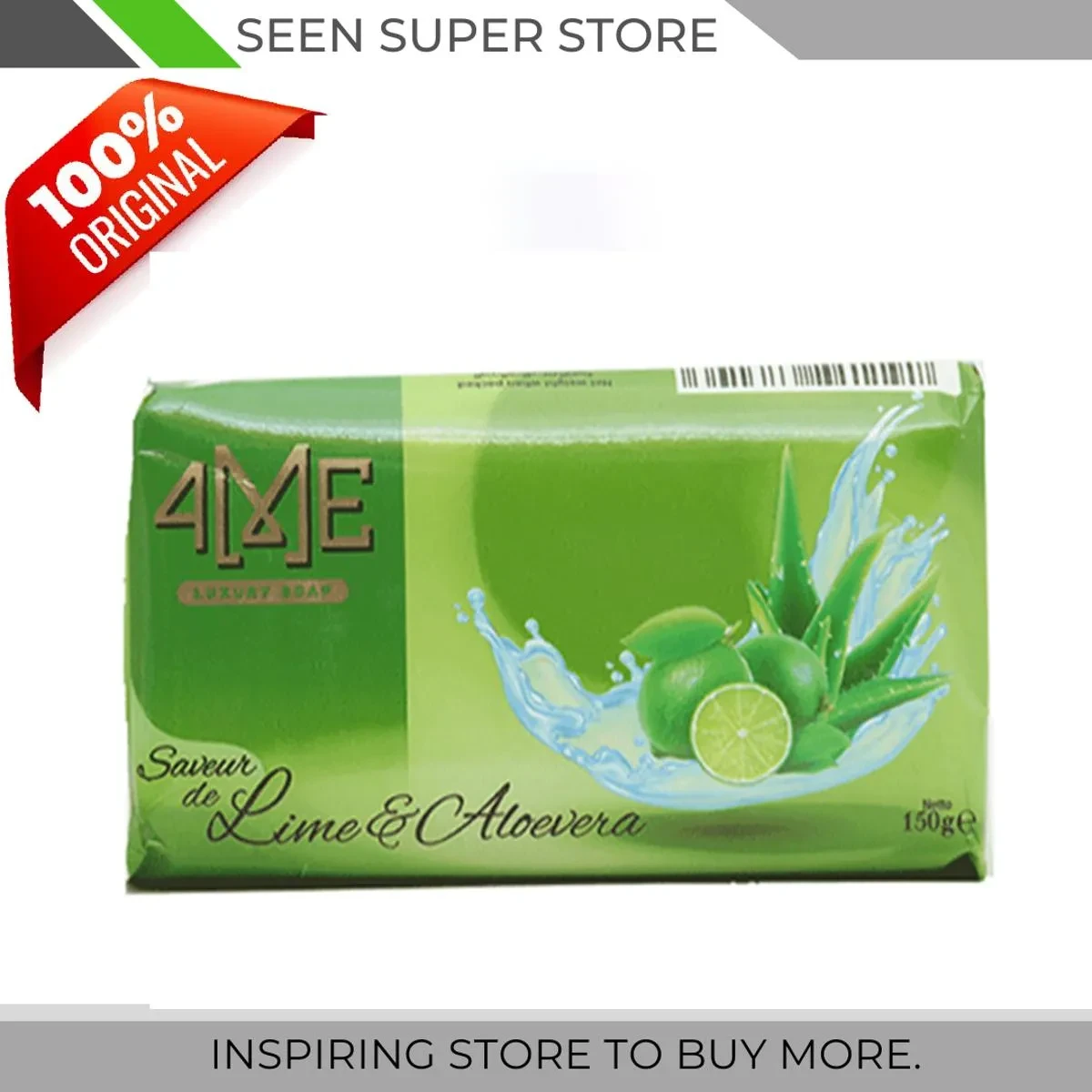 4me Soap Lime And Aloe Vera 125G