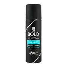 Bold Deodorant Body Spray Black Collection Infinity 150ML