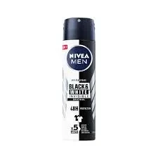 Nivea Deodorant Body Spray Men Black And White Invisible Original 150ML