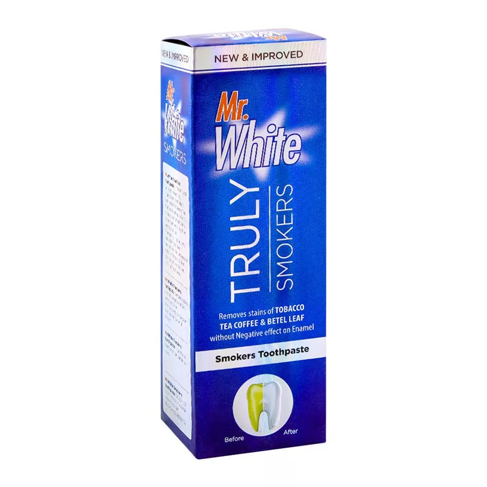 Mr White Toothpaste Truly Smokers Blue 70G