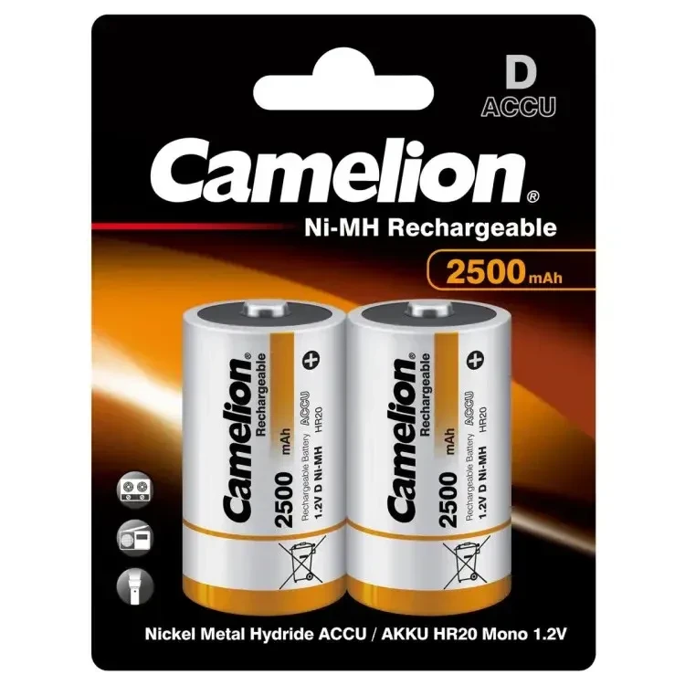Camelion Battery Recharge 2500MAH D Cells