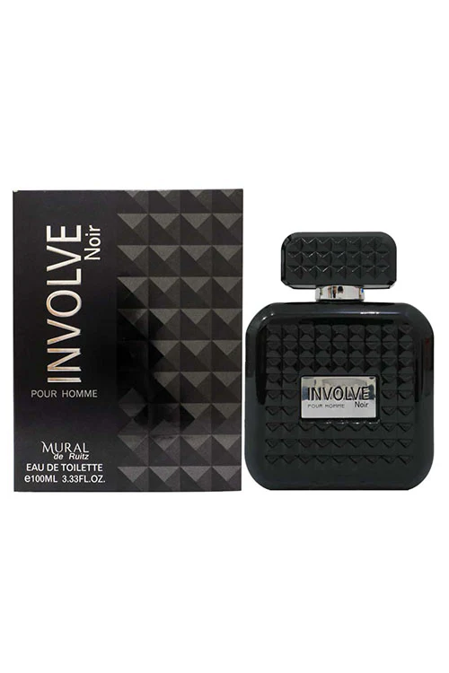 Mural Eau De Perfume Toilette Pour Homme Involve Noir 100ML