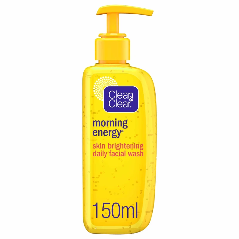 Clean And Clear Face Wash Skin Brightening Yellow 150ML.