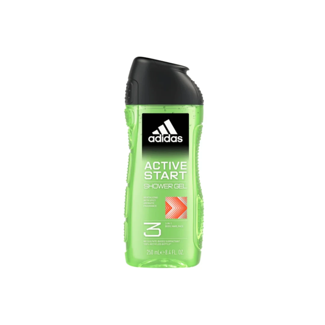 Adidas Body Wash Active Start 3In1 250ML