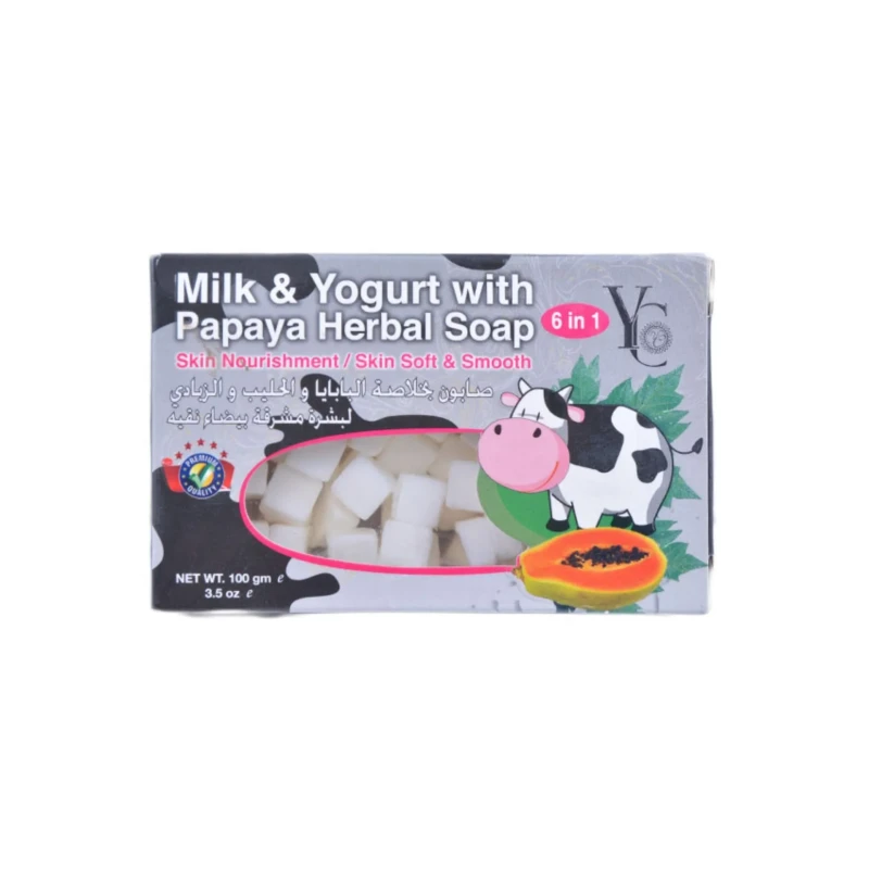 Yc Soap Malik And Yogurt White Papaya 100G