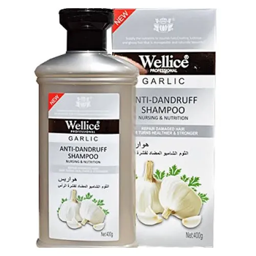 Wellice Shampoo Black Garlic 400G