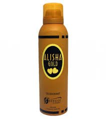 Hunaidi Body Spray Deodorant Alisha Gold 200ML