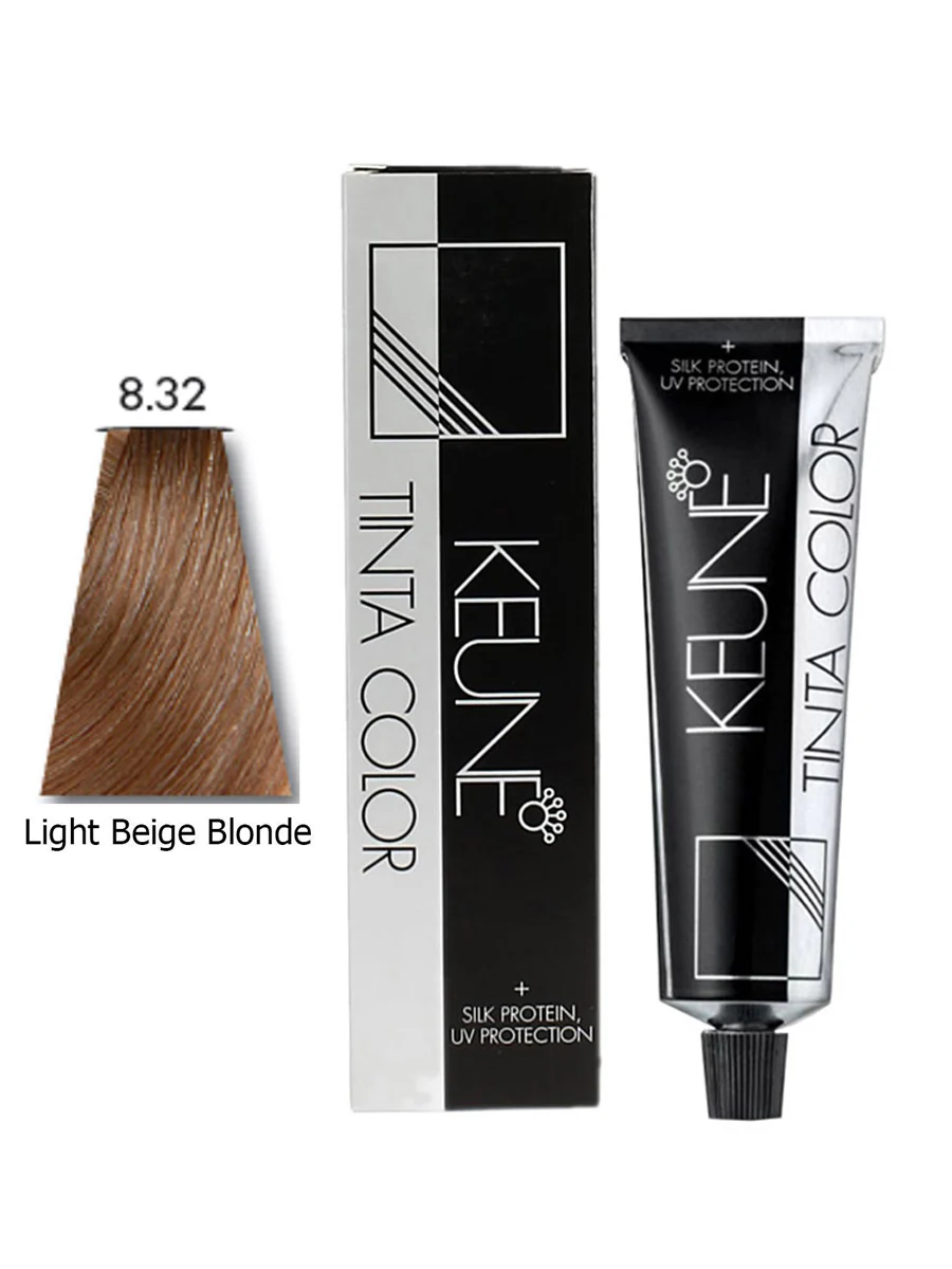 Keune Color Tinta 8.32 Light Beige Blonde