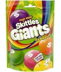 Skittles Pouch Giants Green 170G