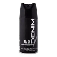 Denim Deodorant Body Spray Black 150ML