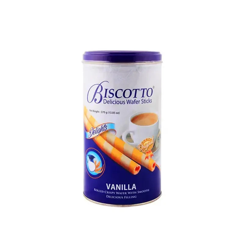 Biscotto Wafer Rolls Vanilla 125G