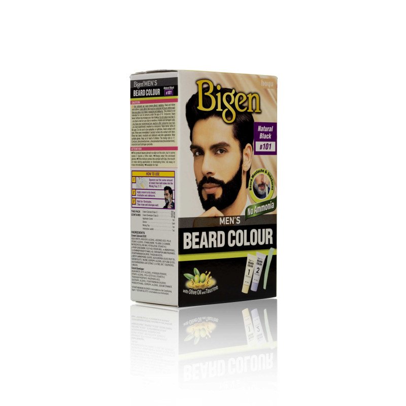 Bigen Men Beard Color 101 N Black