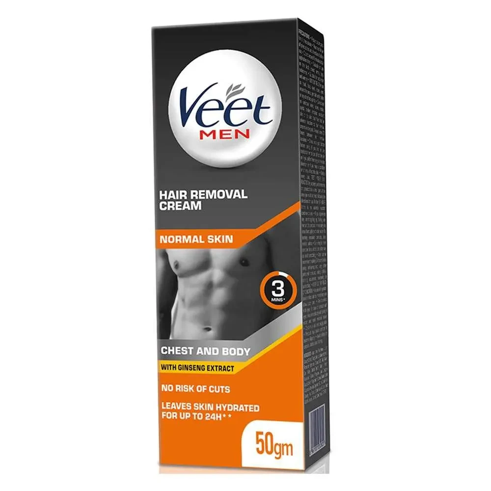 Veet Hair Remover Cream Men Normal Skin Pk 50G