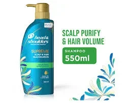 Head And Shoulders Shampoo Supreme Purify And Volume 550ML