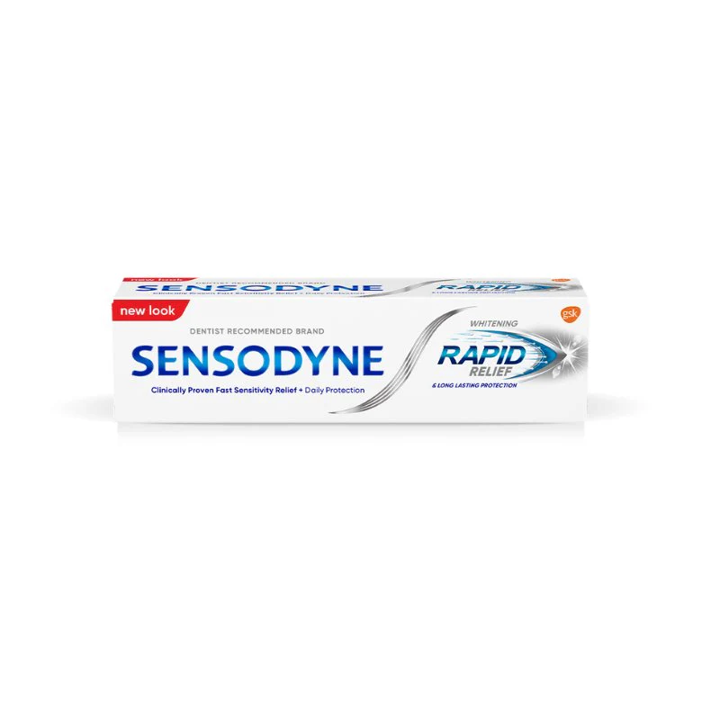 Sensodyne ToothPaste Rapid Relief Whitening 75ML