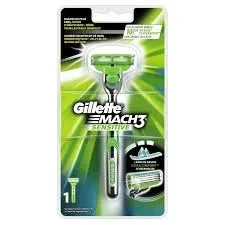 Gillette Razor Handle Mach 3 Sensitive