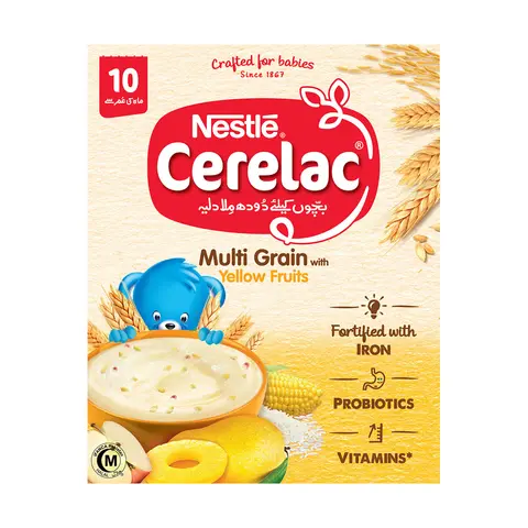 Nestle Cerelac Yellow Fruit 175G