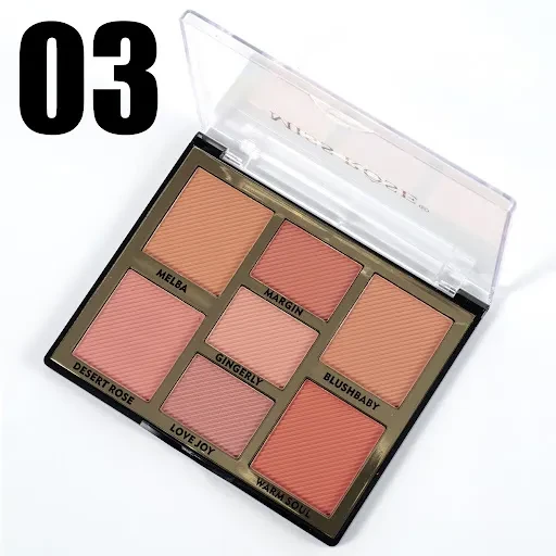 miss rose blush palette 7 color 7004-021N3 03