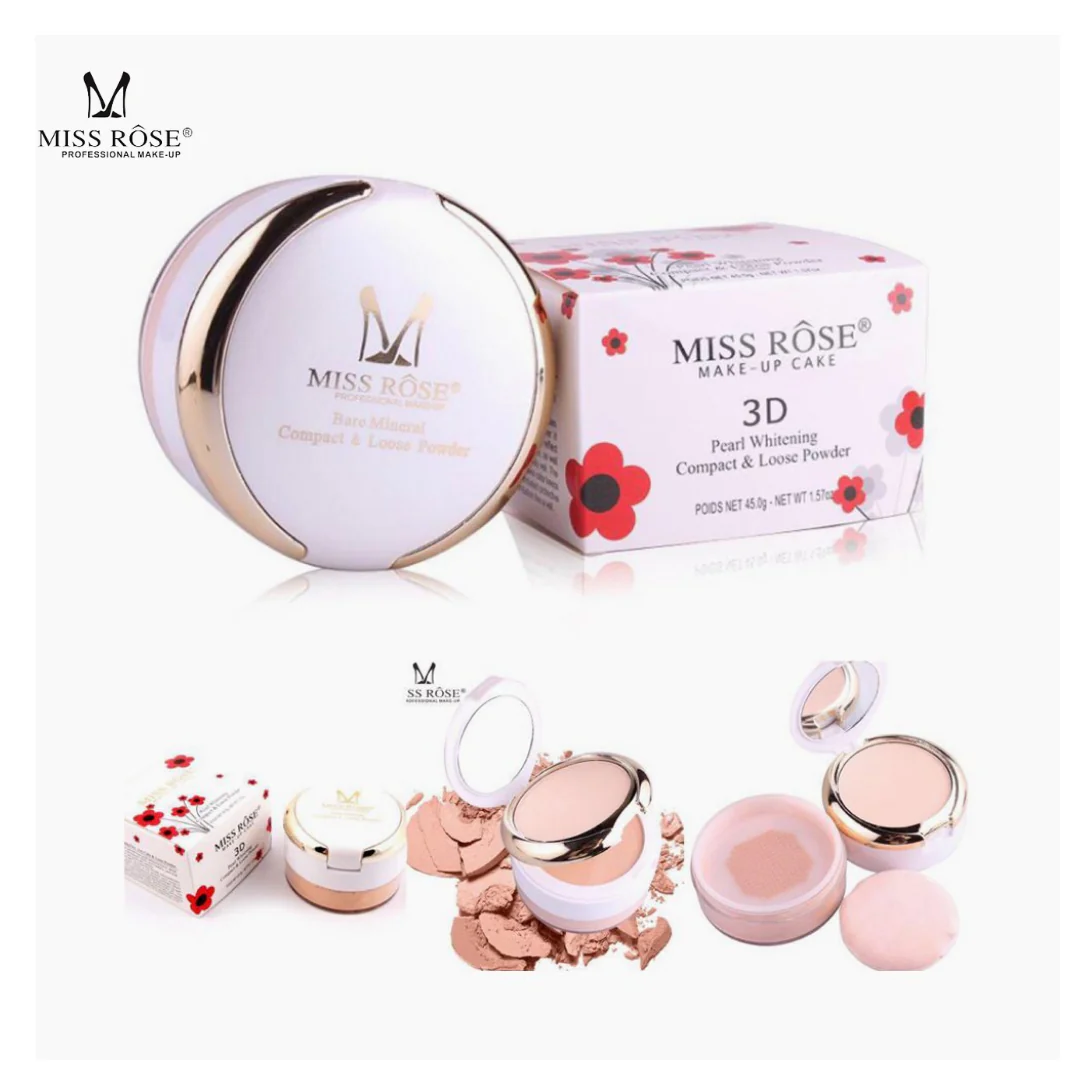 Miss Rose Compact And Loose Powder Y2