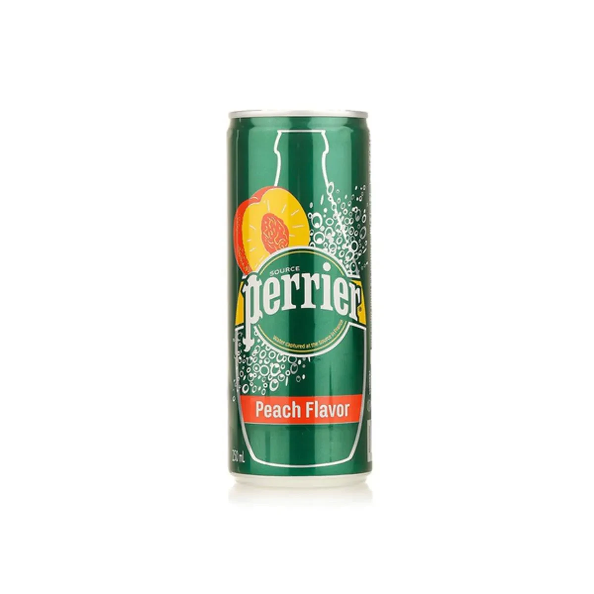 Perrier Water Tin Peach 250ML