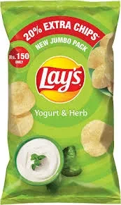 Lays Yogurt And Herb 150