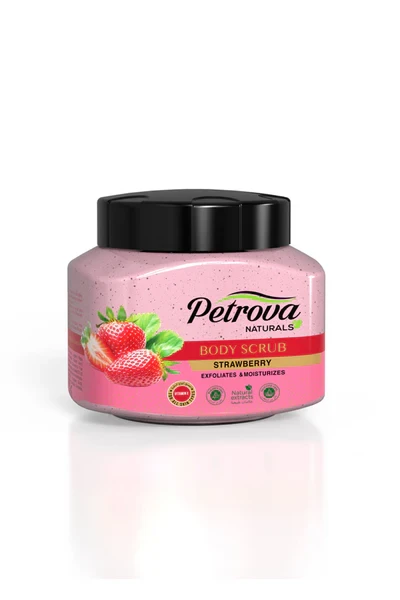 Petrova Body Scrub Strawberry 500ML