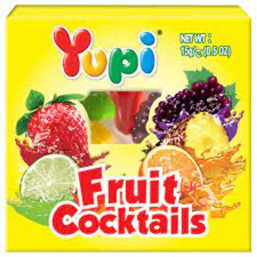 Yupi Jelly Fruit Cocktails 7p 30G