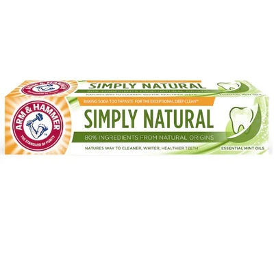 Arm And Hammer Toothpaste Simply Natural 125ML