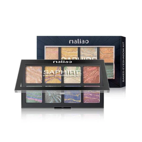 Maliao Baked Eyeshadow Kit Saphire 02