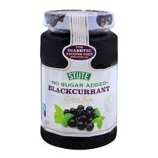 Stute Jam Regular Diabetic Blackcurrant 430G