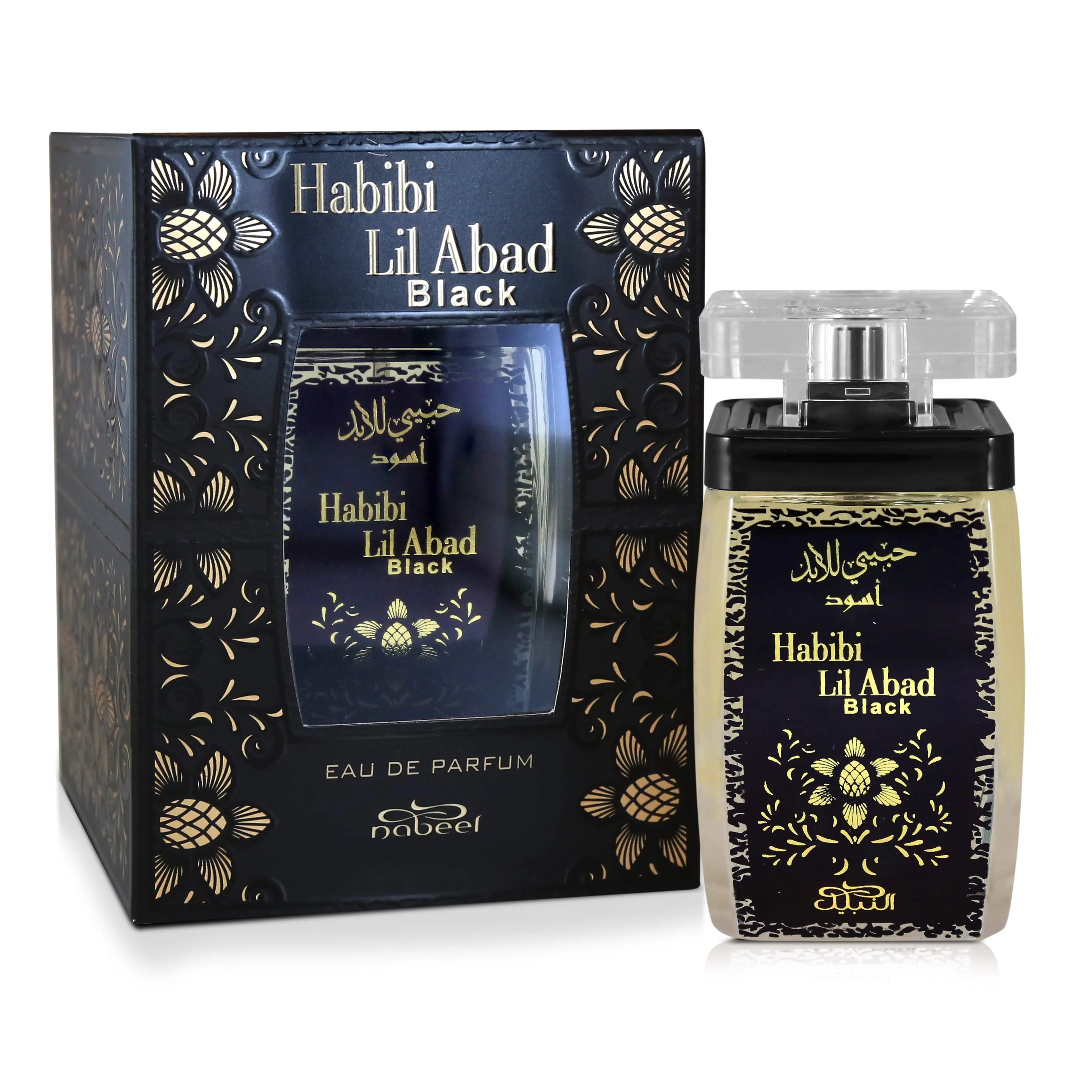 Nabeel Eau De Parfume Habibi Lil Abad Black 100ML