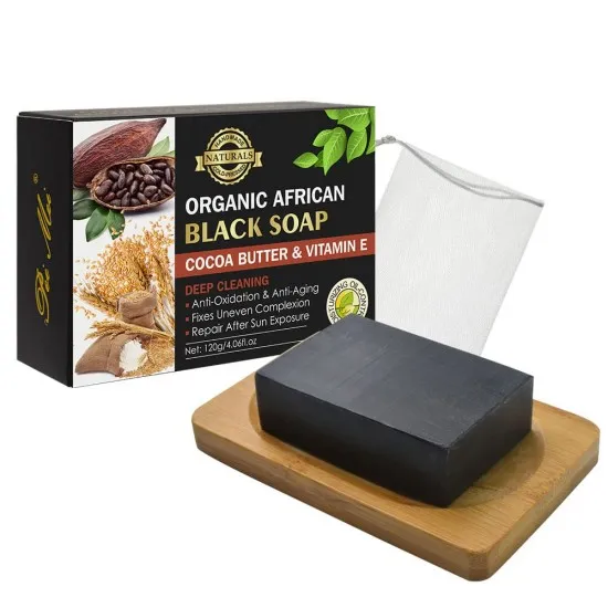 Pei Mei Soap Black Organic African 120G