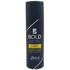 Bold Deodorant Body Spray Black Collection Sport 150ML