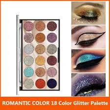 Romantic Color 18S Glitter Palete RC6642