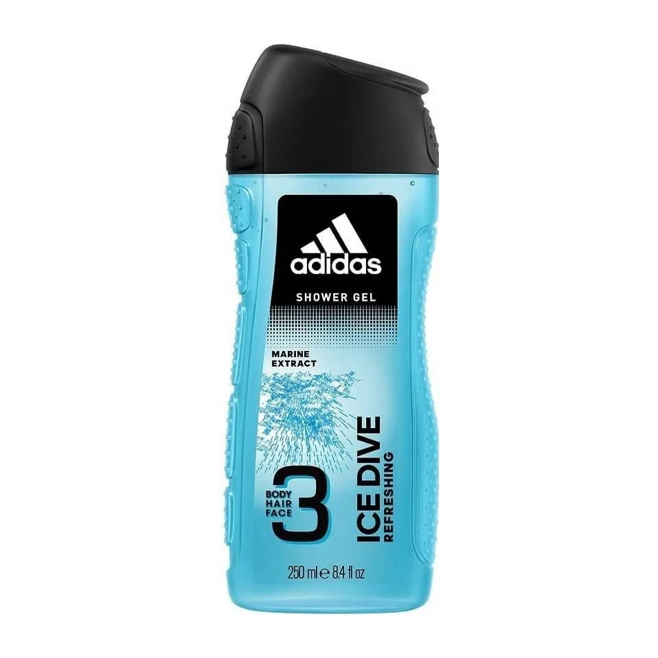 Adidas Body Wash Ice Dive 3In1 250ML