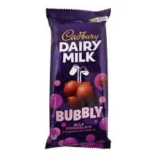 Dairy Milk Chocolate Bubbly 87G Pk