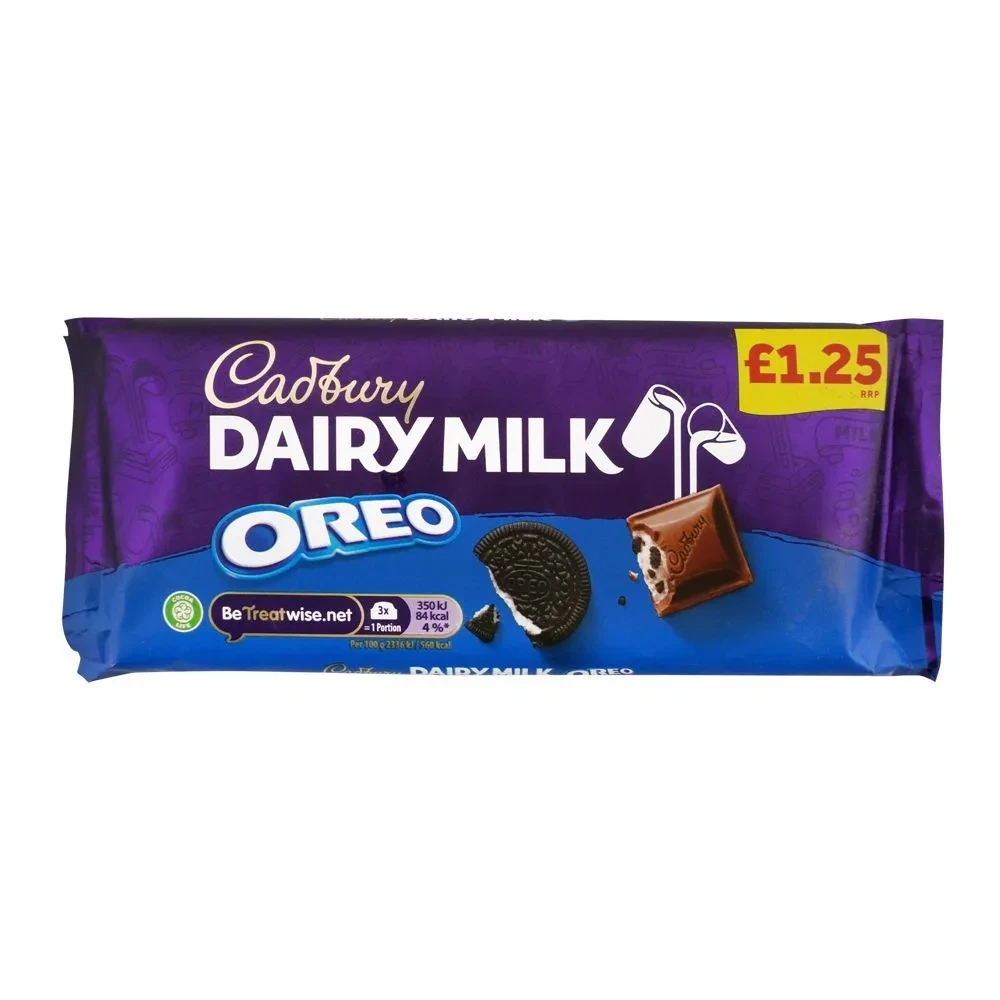 Cadbury Dairy Milk Chocolate Oreo 120G