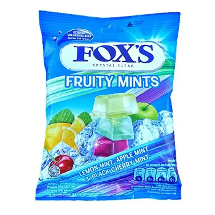 Fox Candies Pouch Fruity Mints 90G