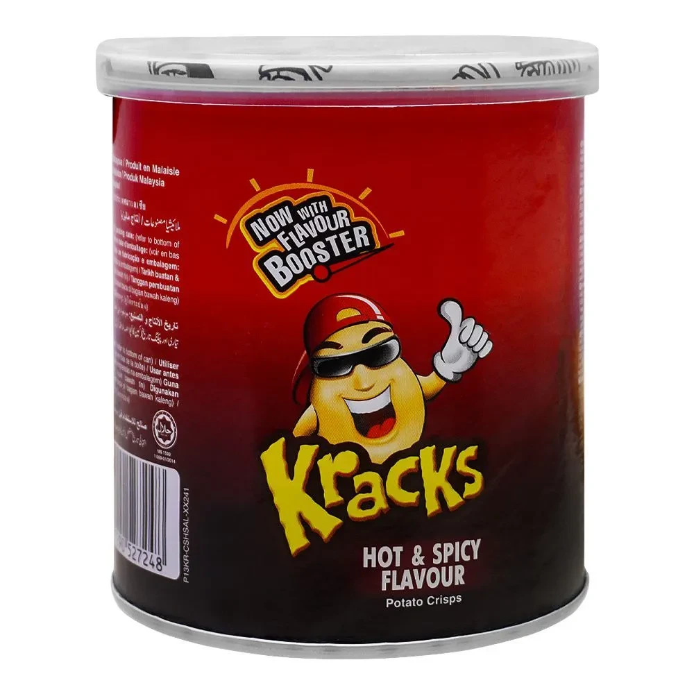 Kracks Potato Chips Hot Spice 45G