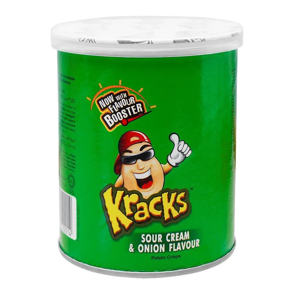 Kracks Potato Chips Sour Cream Onion 45G