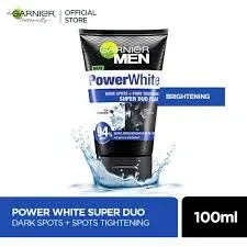 Garnier Face Wash Men Power White Super Duo 100ML