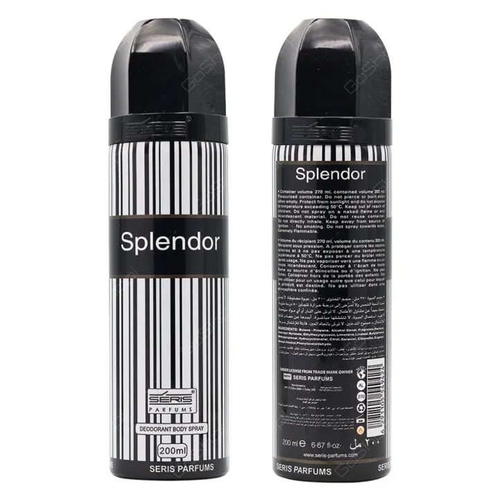 Series Body Spray Splendor Regular 200ML